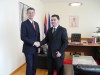 The Speaker of the House of Peoples, Mr Staša Košarac, talked with the Head of OSCE Mission to Bosnia and Herzegovina